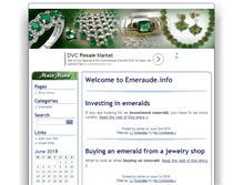 Tablet Screenshot of emeraude.info