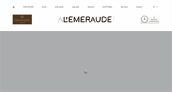 Desktop Screenshot of emeraude.ch