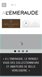 Mobile Screenshot of emeraude.ch